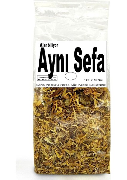 Kurutulmuş Aynısefa Çiçeği Portakal Nergisi