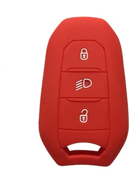 Citröen C3 C4 C5 Aircross Silikon Anahtar Koruma Kılıfı Far Tuşlu