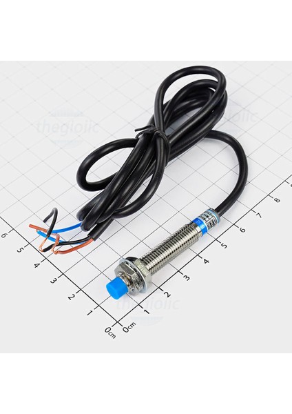 LJ8A3-2-Z/BX Endüktif 2mm Metal Algılayıcı Sensör Npn No Temassız Proximity 3 Telli Dc 6V-36V
