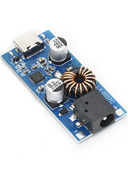 LX6537 Adaptör To Type C USB 3A 30W Hızlı Şarj Modül Qc3 Qc2 Mobil Telefon Dc 7V / 32V Voltaj Düşür