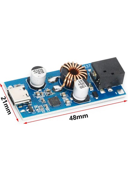 LX6537 Adaptör To Type C USB 3A 30W Hızlı Şarj Modül Qc3 Qc2 Mobil Telefon Dc 7V / 32V Voltaj Düşür