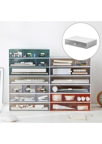 Masaüstü Çekmece Abs Mücevher Düzenleyici Kutusu 1 (Yurt Dışından) indirimleri