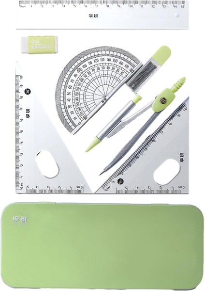 Matematik I Öğretmenler Için Çizim Araçları Yeşil I Kutu (Yurt Dışından) fırsatları