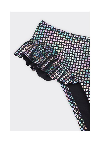 Kız Çocuk Pul Desenli Pembe Bikini modelleri