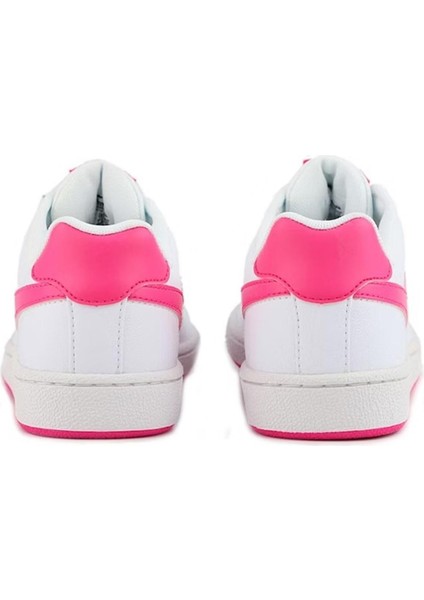Court Vintage Majestic Leather Sneaker Deri Günlük Spor Ayakkabı Beyaz Pembe fırsatları
