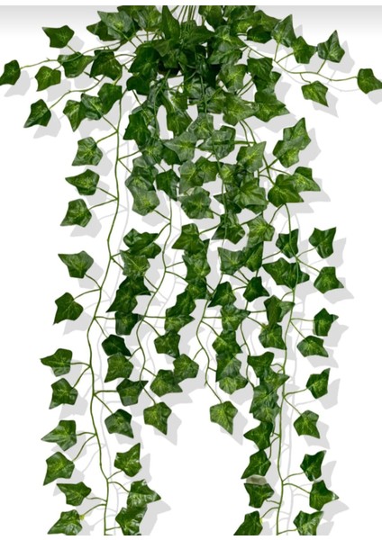 12 Dal Üçgen Hadera Yaprak Yapay Sarmaşık 230 cm Ev Dekorasyonu 12 Dal Yapaysarmaşık