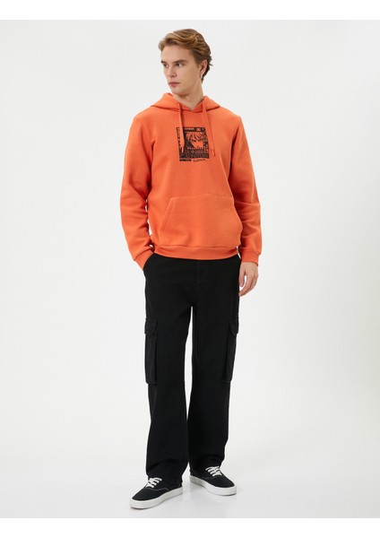 Anime Sweatshirt Kapşonlu Kanguru Cepli Baskılı fiyatları