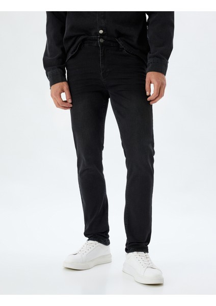 Slim Fit Kot Pantolon - Brad Jean