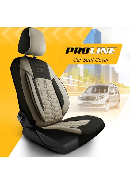 Panda Proline Serisi Jakar Kumaş Ticari Oto Koltuk Kılıfı - Tam Set