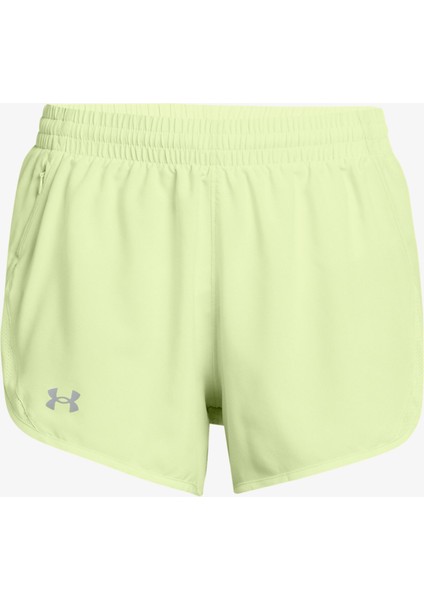 Fly By 3inch Kadın Sarı Koşu ŞORTU.383