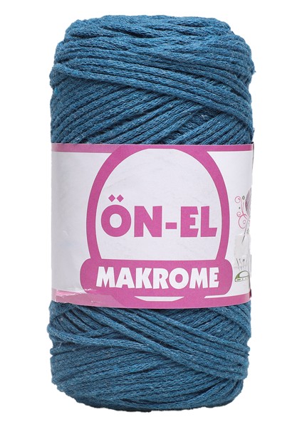 Makrome Ipi 250 gr 250 Metre | Koyu Mavi