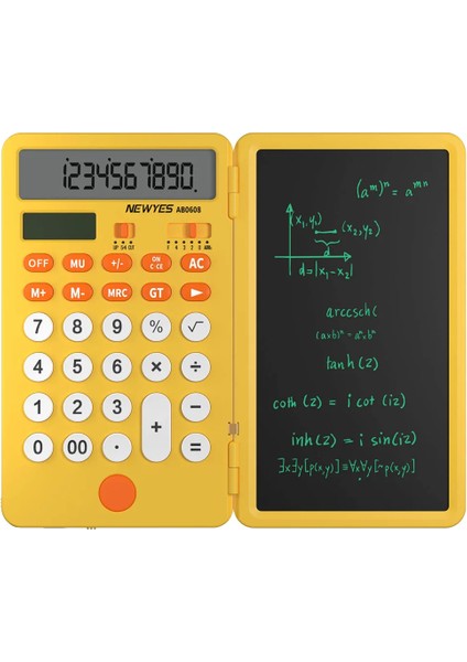 Mini Hesap Makinesi 6.5 Inç Dijital Grafik Tablet LCD Yazı Pedi Kalemli Taşınabilir Hesap Makineleri Not Defteri Ekranlı Masa (Yurt Dışından)