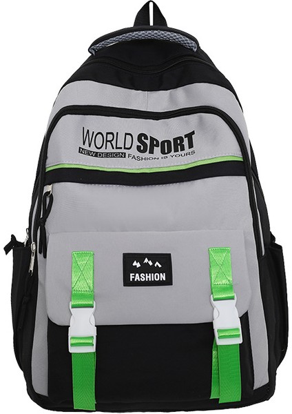 Üniversite Öğrencileri, Yakışıklı Lise Öğrencileri, Ortaokul Öğrencileri Için Okul Çantaları, Geniş Kapasiteli Sırt Çantaları, Kontrast Renkli Sırt Çantaları (Yurt Dışından)