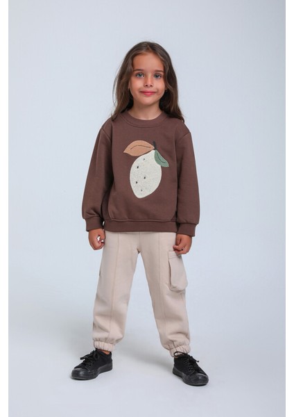 Kız Çocuk Sweatshirt 1-5 Yaş 35845