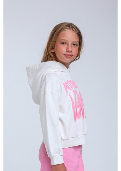 Kız Çocuk Sweatshirt 5-9 Yaş 35848