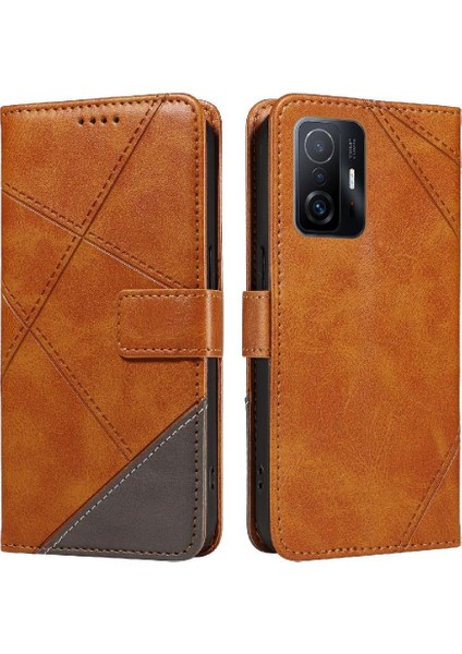 Xiaomi 11T/11T Pro ve Kart Yuvası Yüksek Kaliteli Deri Telefon Için Flip Case (Yurt Dışından)