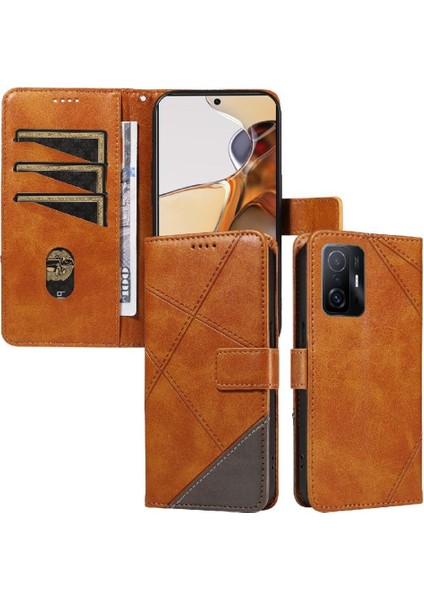 Xiaomi 11T/11T Pro ve Kart Yuvası Yüksek Kaliteli Deri Telefon Için Flip Case (Yurt Dışından) indirimleri