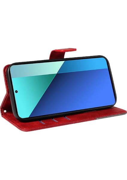 Xiaomi Redmi NOTE13 4g Yüksek Kaliteli Deri Telefon Koruma Için Flip Case (Yurt Dışından)