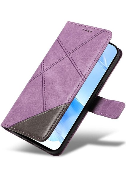 Elmas Dikiş Deri Telefon Kılıfı ile Onur 90 Lite Için Flip Case ve (Yurt Dışından) fırsatları