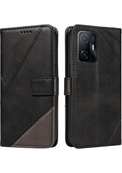 Xiaomi 11T/11T Pro ve Kart Yuvası Yüksek Kaliteli Deri Telefon Için Flip Case (Yurt Dışından)