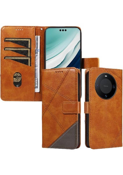 Huawei Mate 60 Pro Artı Deri Telefon Koruma Kılıfı Için Flip Case ve (Yurt Dışından)