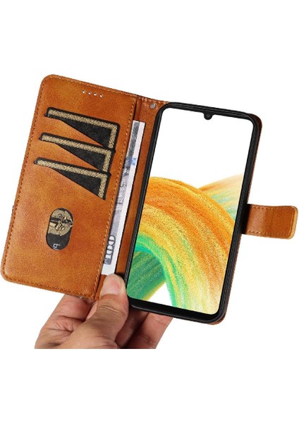 Samsung Galaxy A73 5g Deri Telefon Koruma Çantası ile Flip Case ve (Yurt Dışından) fiyatları