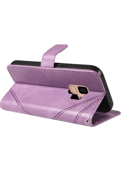 Samsung Galaxy S9 Deri Telefon Koruma Kılıfı ve Kart Için Flip Case (Yurt Dışından) modelleri