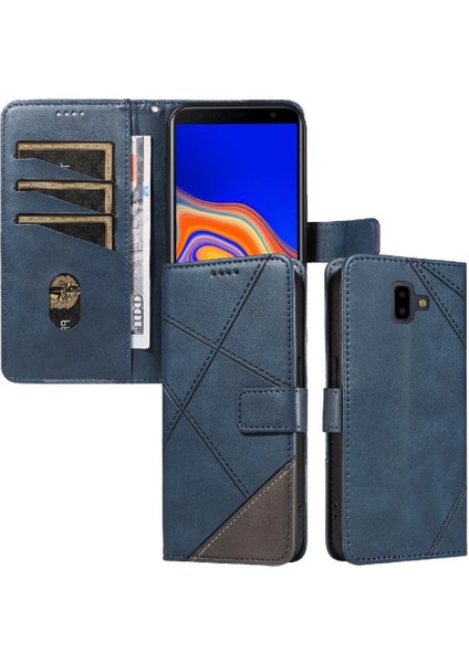 Elmas Dikiş ile Samsung Galaxy J6 Başbakan Yüksek Kalite Için Flip Case (Yurt Dışından)