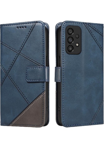 Samsung Galaxy A73 5g Deri Telefon Koruma Çantası ile Flip Case ve (Yurt Dışından)