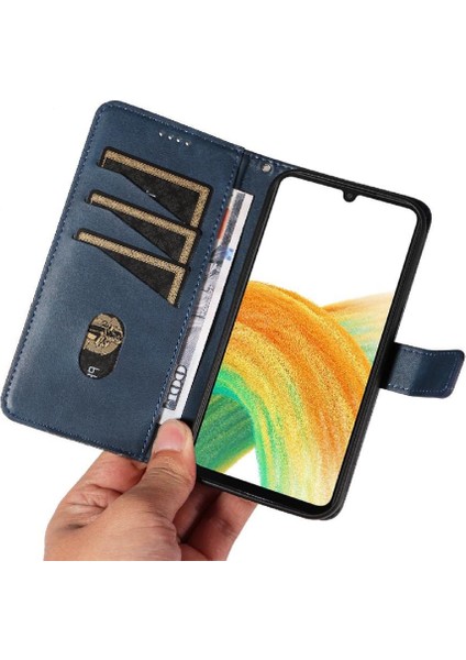 Samsung Galaxy A73 5g Deri Telefon Koruma Çantası ile Flip Case ve (Yurt Dışından) indirimleri