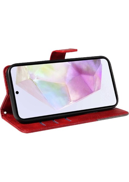 Elmas Dikiş ve Kart Yuvası ile Samsung Galaxy A35 5g Için Flip Case (Yurt Dışından) fırsatları