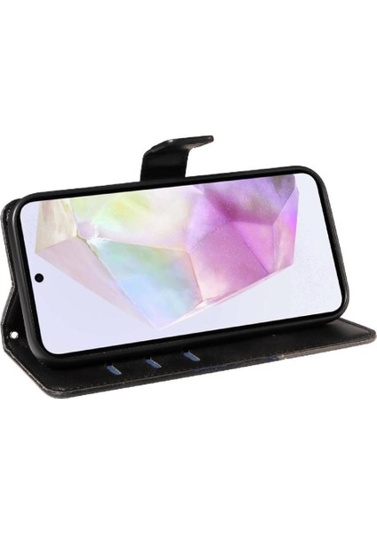 Elmas Dikiş ve Kart Yuvası ile Samsung Galaxy A35 5g Için Flip Case (Yurt Dışından) indirimleri