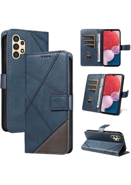 Samsung Galaxy A13 5g Deri Telefon Koruma Kılıfı ve Kart Için Flip Case (Yurt Dışından)