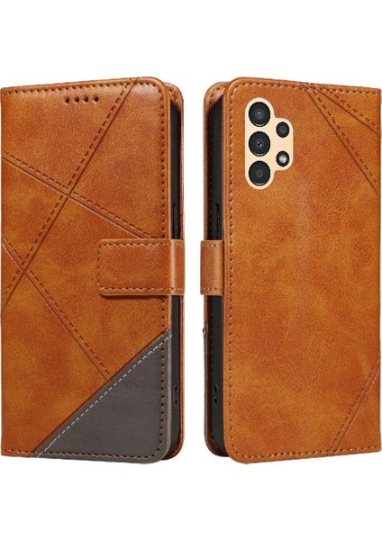 Samsung Galaxy A13 5g Deri Telefon Koruma Kılıfı ve Kart Için Flip Case (Yurt Dışından)