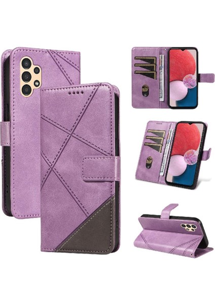 Samsung Galaxy A13 5g Deri Telefon Koruma Kılıfı ve Kart Için Flip Case (Yurt Dışından)
