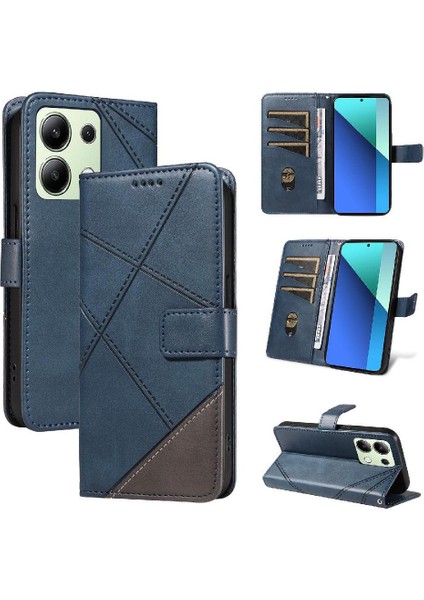 Xiaomi Redmi NOTE13 4g Yüksek Kaliteli Deri Telefon Koruma Için Flip Case (Yurt Dışından)