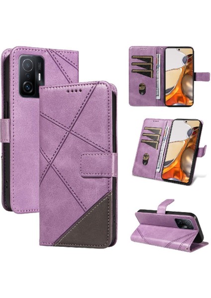 Xiaomi 11T/11T Pro ve Kart Yuvası Yüksek Kaliteli Deri Telefon Için Flip Case (Yurt Dışından)