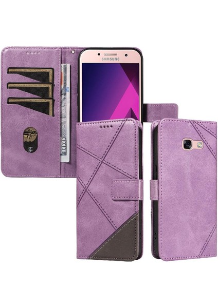 Samsung Galaxy A3 2017 Deri Telefon Koruma Çantası ile Flip Case (Yurt Dışından)