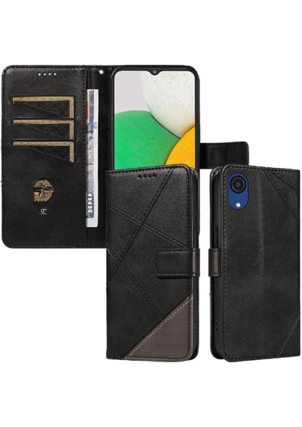 Elmas Dikiş Yüksek Kalite ile Samsung Galaxy A03 Çekirdek Için Flip Case (Yurt Dışından)