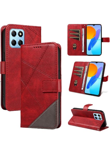 Onur X8 5g Deri Telefon Koruma Kılıfı ve Kart Yuvası Için Flip Case (Yurt Dışından) modelleri