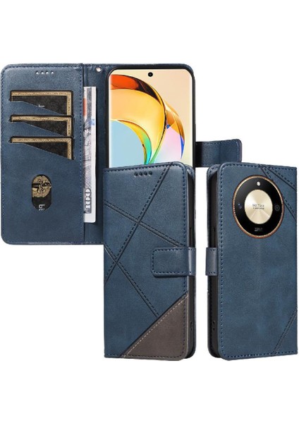 Elmas Dikiş Deri Telefon Koruması ile Onur X50 Için Flip Case (Yurt Dışından) fiyatları