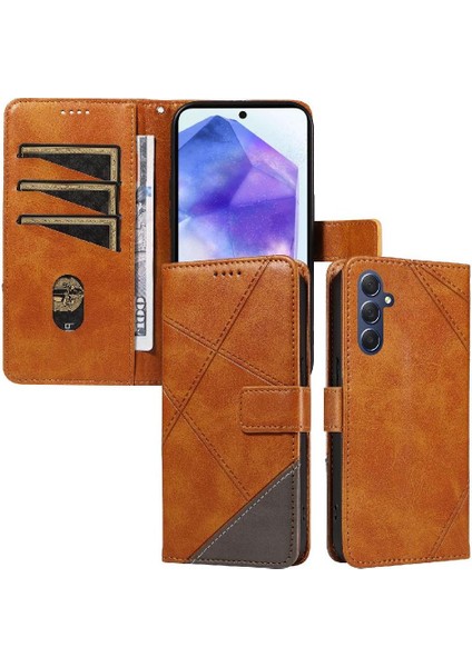 Elmas Dikiş Yüksek Kalite ile Samsung Galaxy Diamond 5g Için Flip Case (Yurt Dışından)