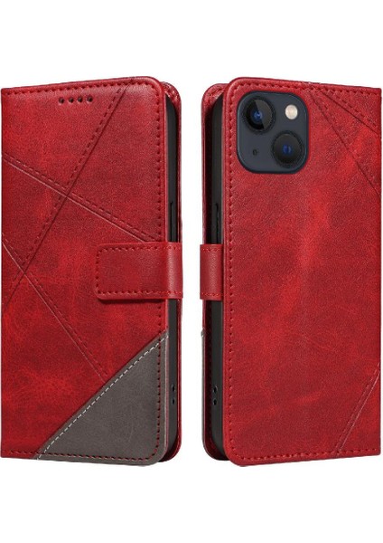 Elmas Dikiş Deri Telefon Koruması ile IPhone 14 Için Flip Case (Yurt Dışından) fiyatları