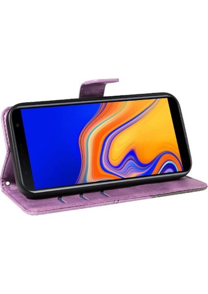 Elmas Dikiş ile Samsung Galaxy J6 Başbakan Yüksek Kalite Için Flip Case (Yurt Dışından)