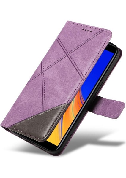 Elmas Dikiş ile Samsung Galaxy J6 Başbakan Yüksek Kalite Için Flip Case (Yurt Dışından)
