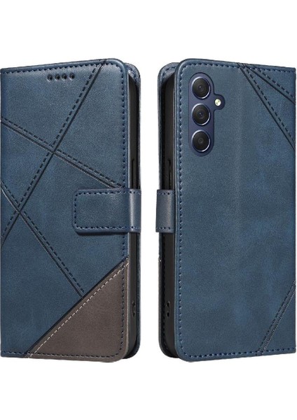 Elmas Dikiş ve Kart Yuvası ile Samsung Galaxy A35 5g Için Flip Case (Yurt Dışından) modelleri
