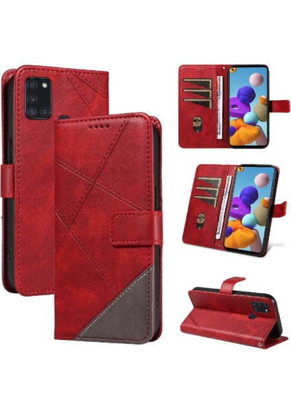 Samsung Galaxy A21S Yüksek Kalite ve Kart Yuvası Deri Telefon Için Flip Case (Yurt Dışından)