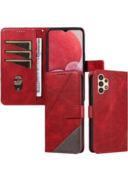 Samsung Galaxy A13 5g Deri Telefon Koruma Kılıfı ve Kart Için Flip Case (Yurt Dışından)
