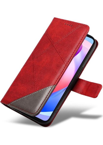Elmas Dikiş ve Kart Yuvası Deri ile Onur X6A 4g Için Flip Case (Yurt Dışından)