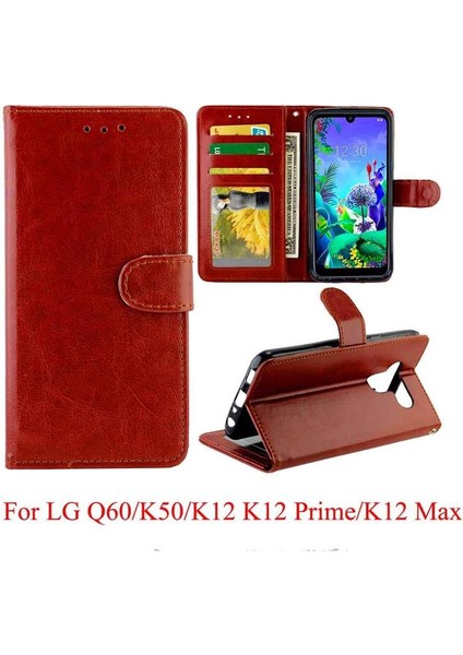 Lg Q60/LG Flip Kickstand Manyetik Kapatma Kart Tutucu Pu Için Flip Case (Yurt Dışından) indirimleri